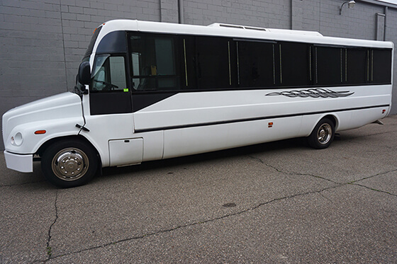 35 passenger party bus