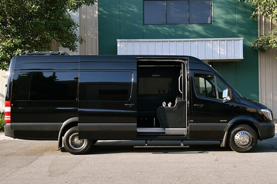 black van